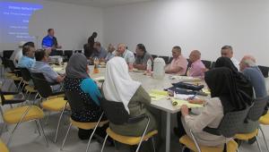 חוגגים את סיום הקורס הראשון לאנשי המגזר הבדואי ברהט למתן כלים לניהול הליכי גישור ולמניעת אלימות