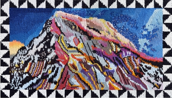 Caroline Larsen, Mount Everest, 2012, oil on Canvas Caroline Larsen, Mount Everest, 2012, oil on Canvas